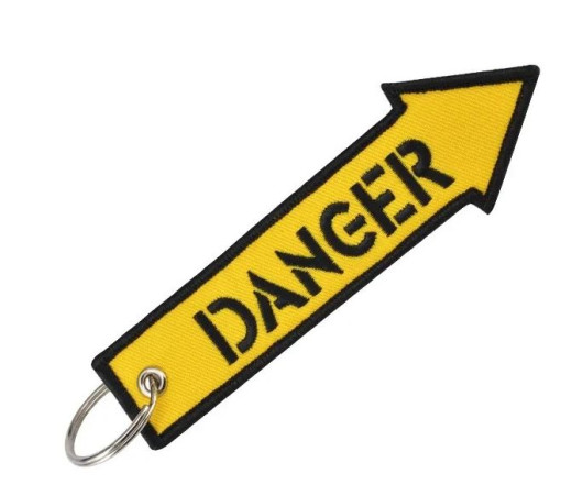 DANGER Keyring