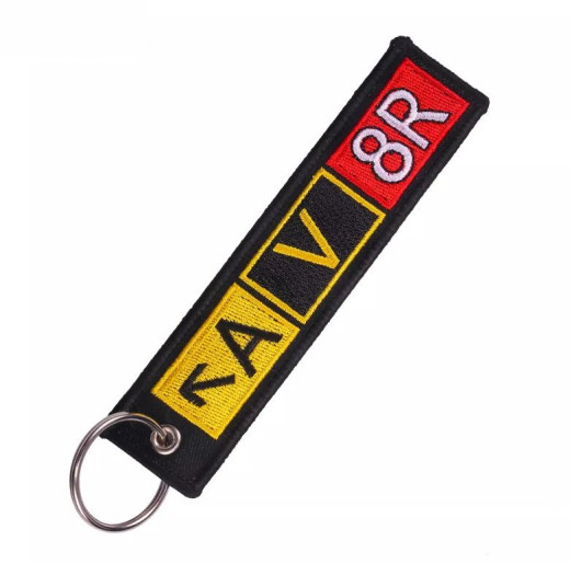 Runway Keyring