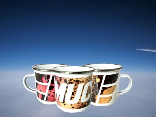Personalized enamel cup