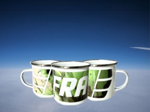 Personalized enamel cup