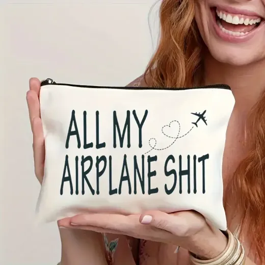 Canvas toiletry bag all my