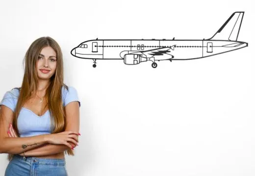 Airbus A320 Wall-Art