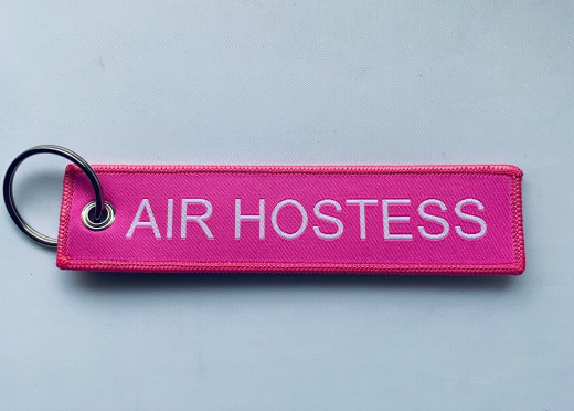 Air Hostess Keyring