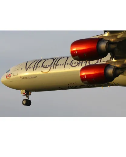Virgin A340 Varga Girl