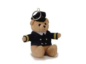 Pilotenbär Keyring